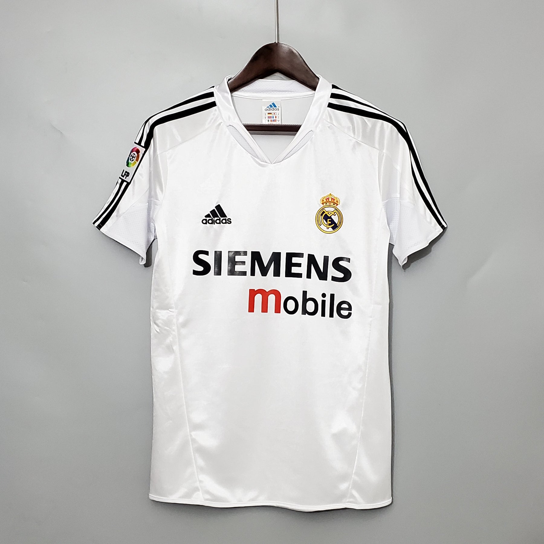 CAMISA RETRÔ REAL MADRID HOME 04/05
