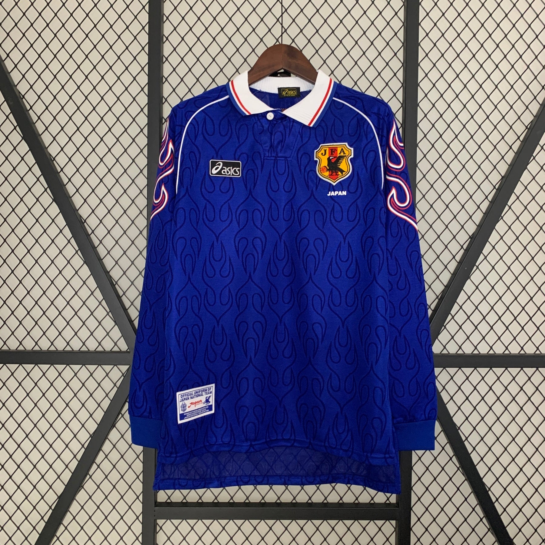 CAMISA RETRÔ JAPÃO MANGA LONGA 1998