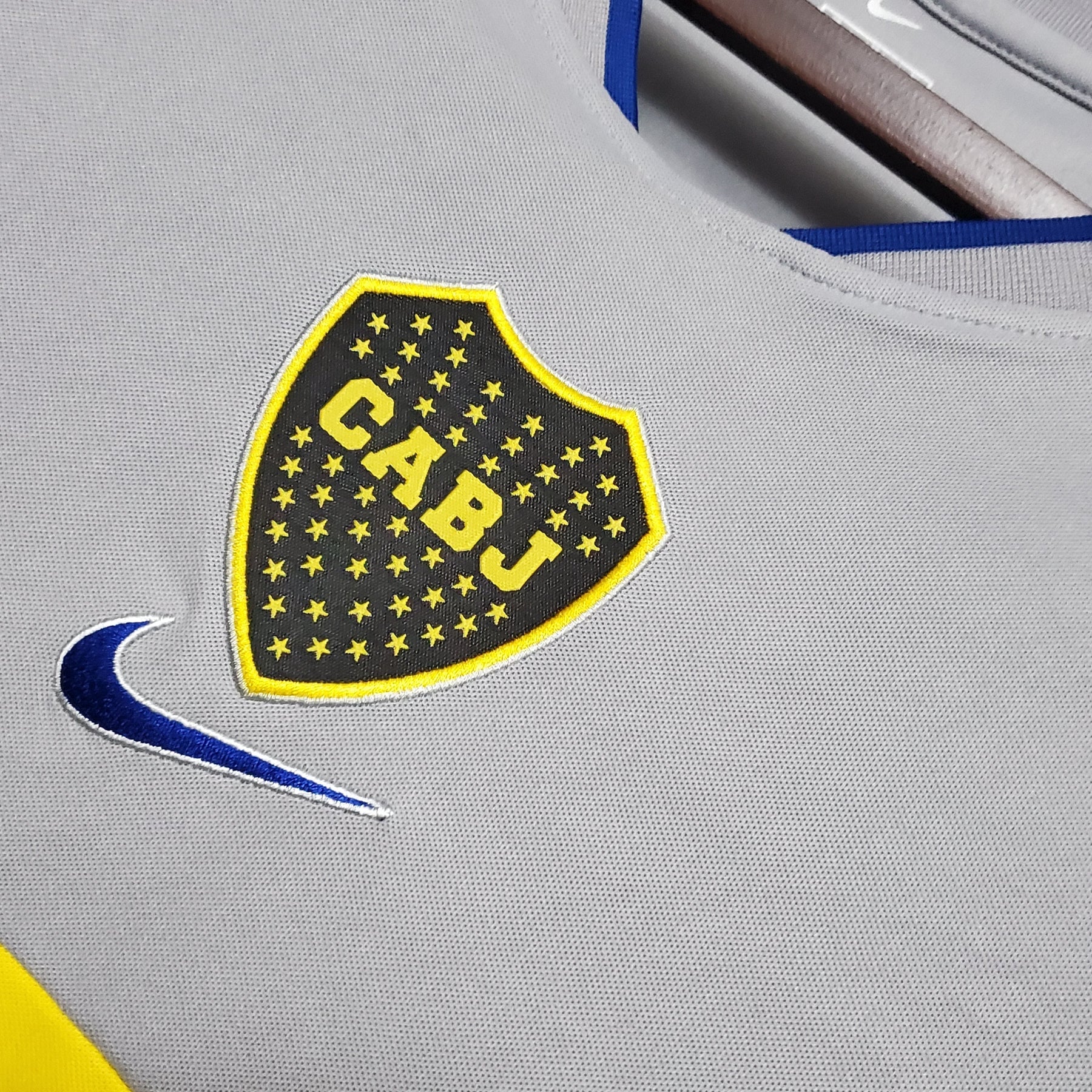 CAMISA BOCA JUNIORS RETRÔ AWAY 01/02