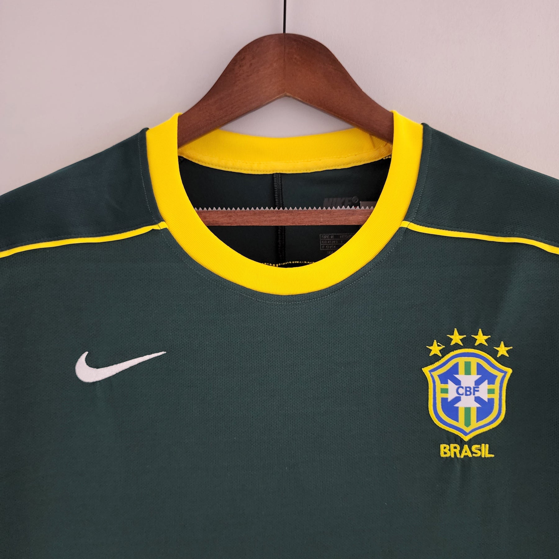 CAMISA RETRÔ BRASIL GOLEIRO 1998