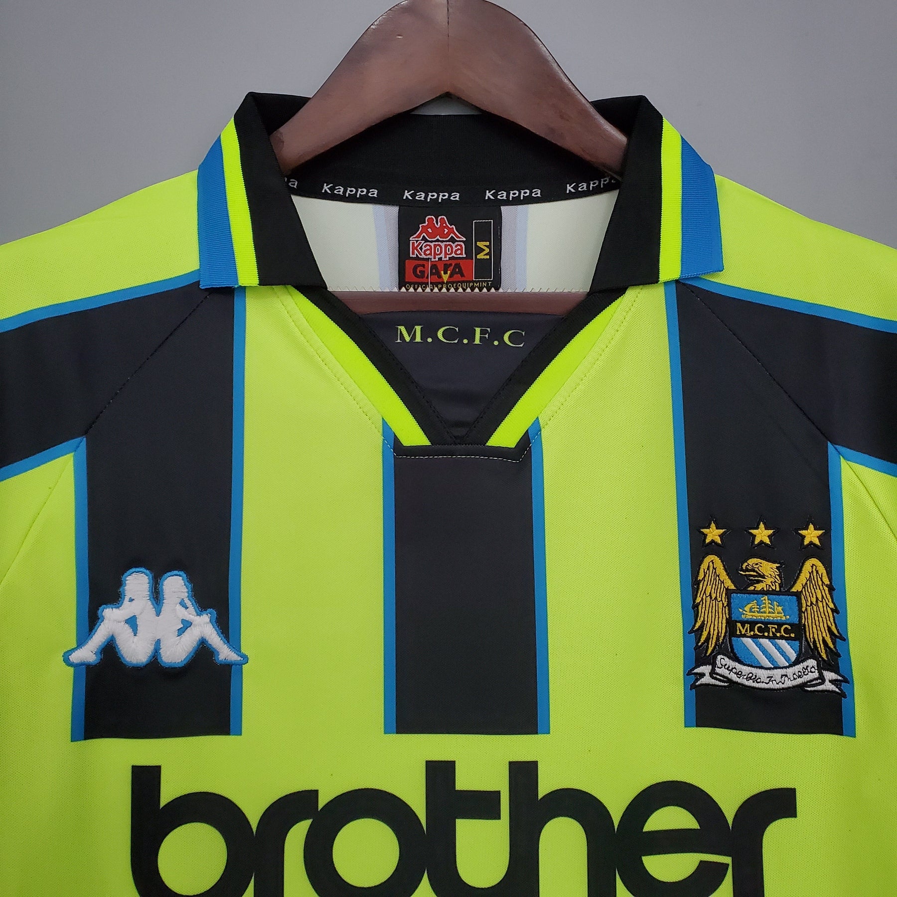 CAMISA MANCHESTER CITY RETRÔ AWAY 98/99