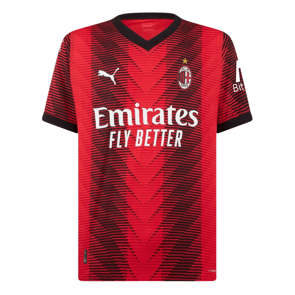 Camisa Masculina I AC Milan 2023/24 - Torcedor