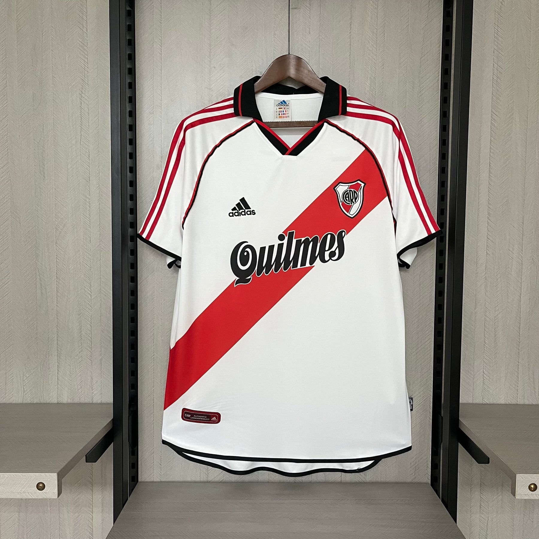 CAMISA RETRÔ RIVER PLATE HOME 00/01