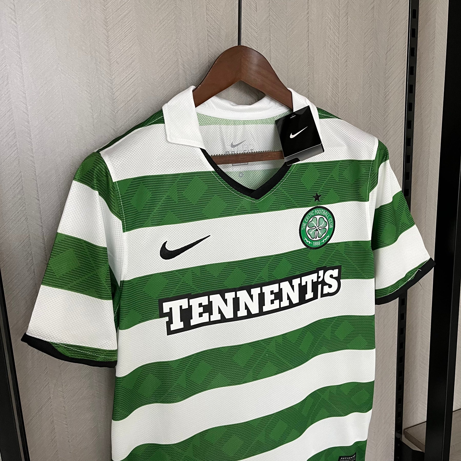 CAMISA RETRÔ CELTIC HOME 10/11