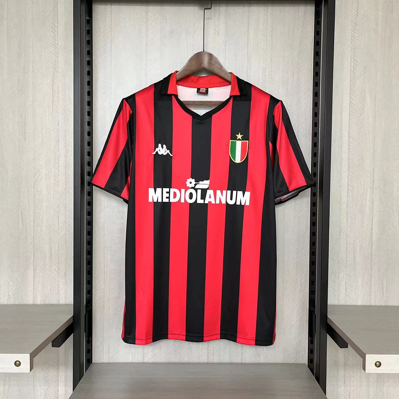 CAMISA MILAN RETRÔ HOME 88/89