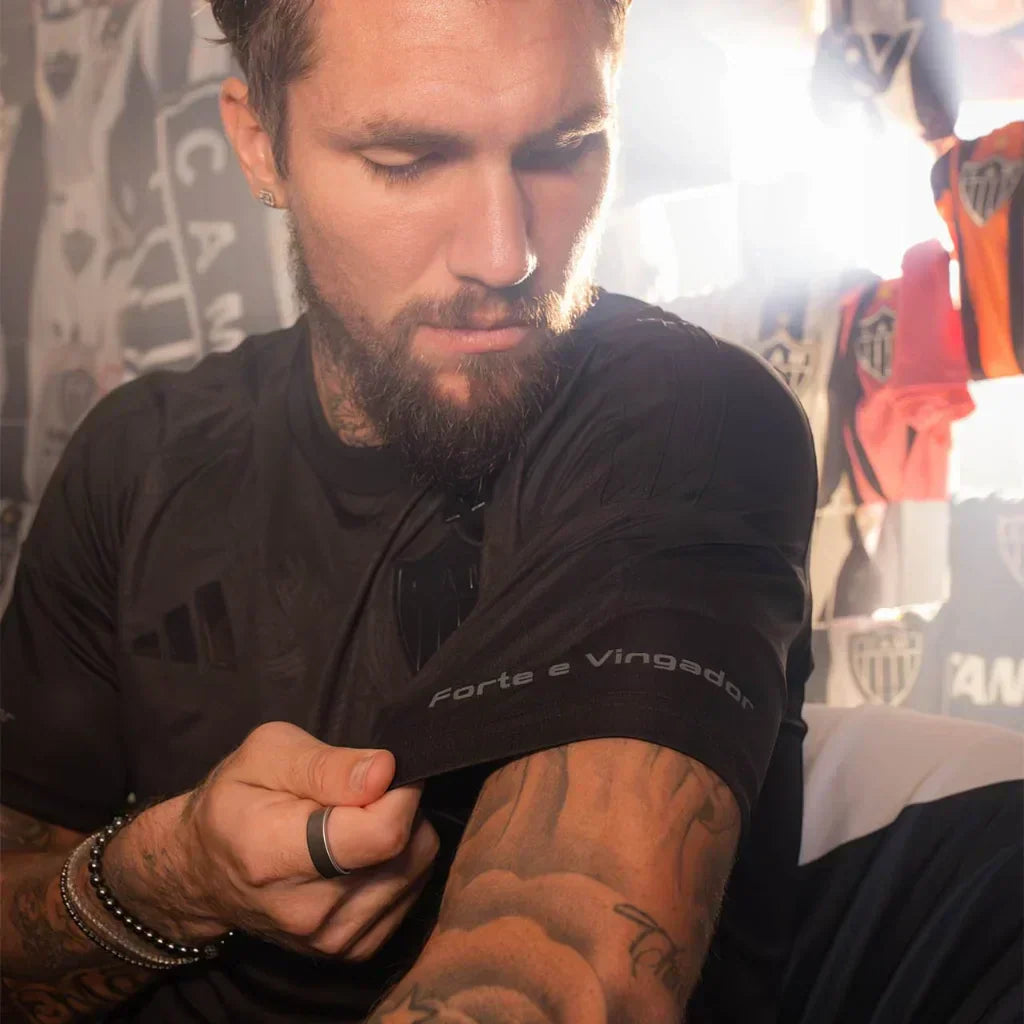 LANÇAMENTO Camisa Masculina Atlético Mineiro All Black 2025/26