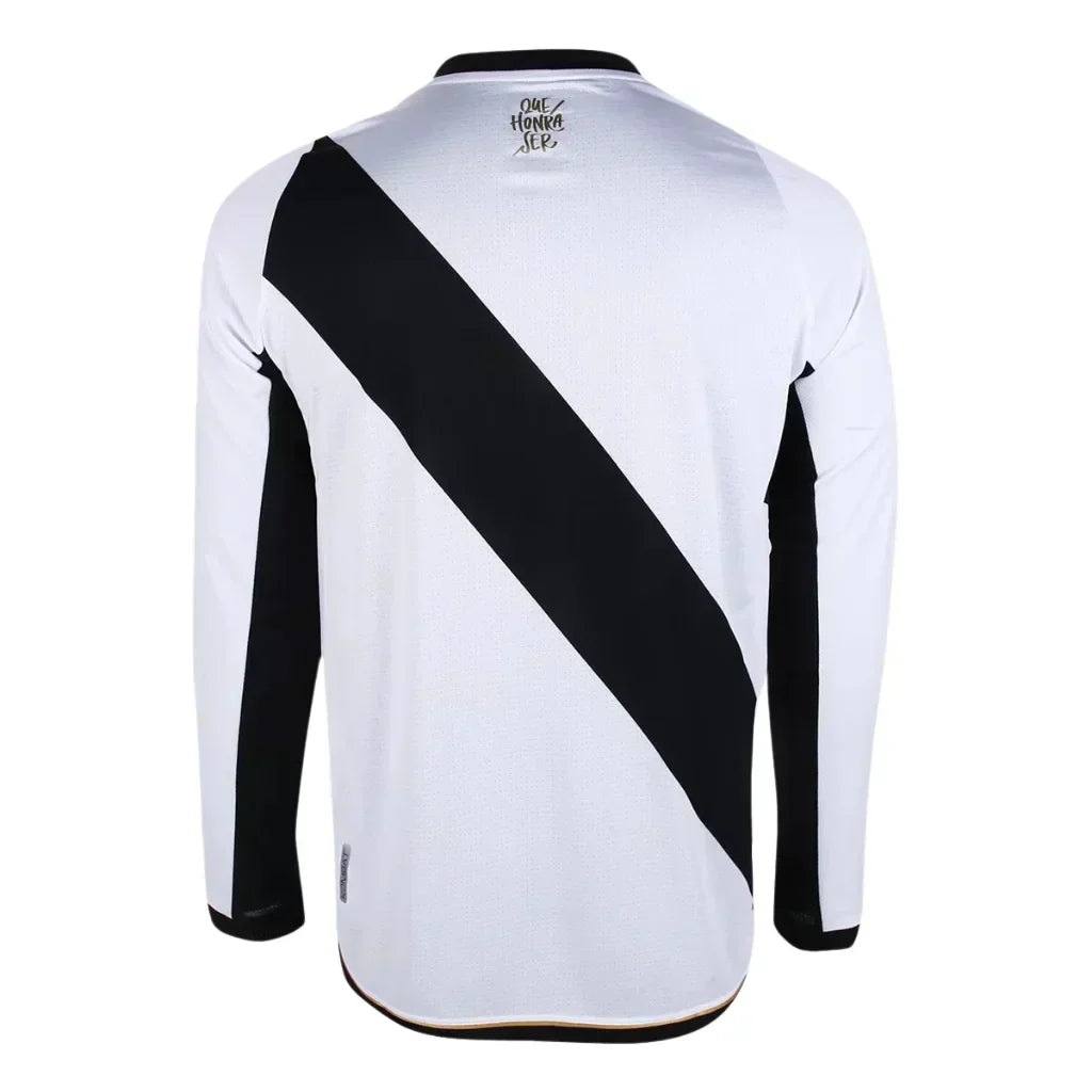 Camisa Vasco da Gama II Manga Longa Masculina - Branco