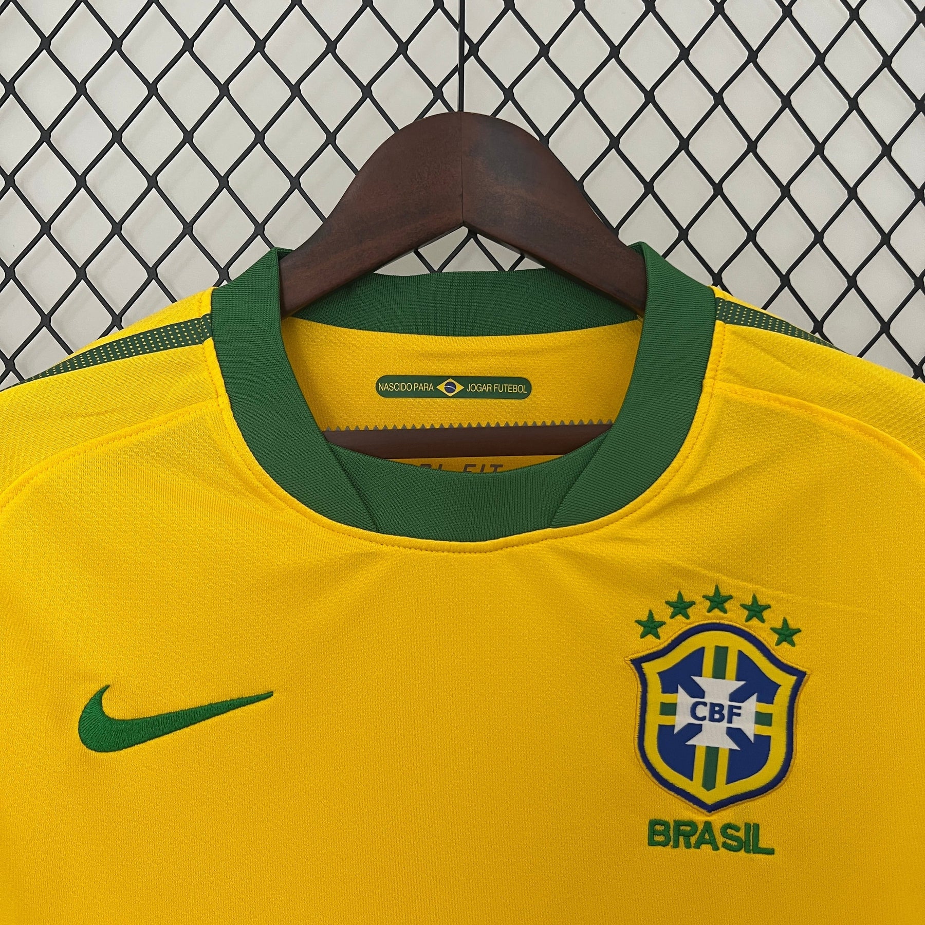 CAMISA RETRÔ BRASIL HOME 2010