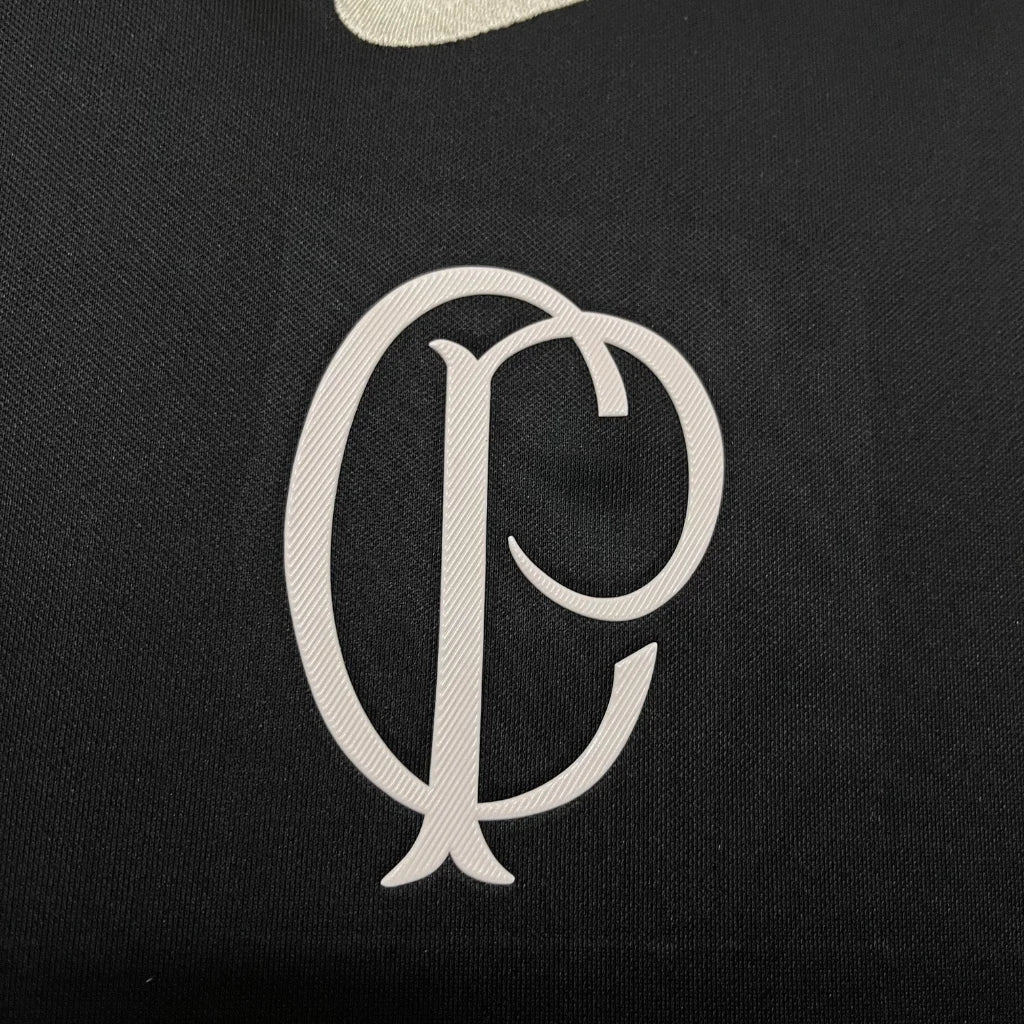 Camisa Masculina Corinthians Preta Edição Especial 2024/25