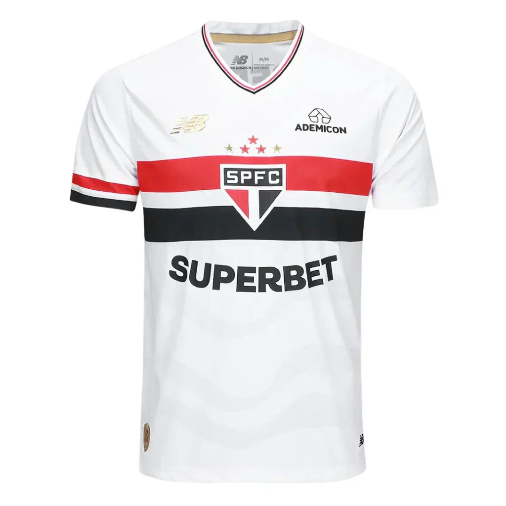LANÇAMENTO Camisa Masculina São Paulo I 2025/26