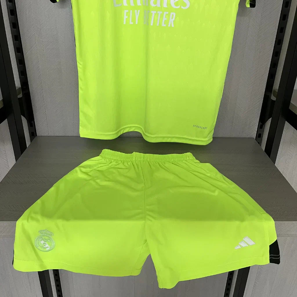 Conjunto Infantil Real Madrid Goleiro