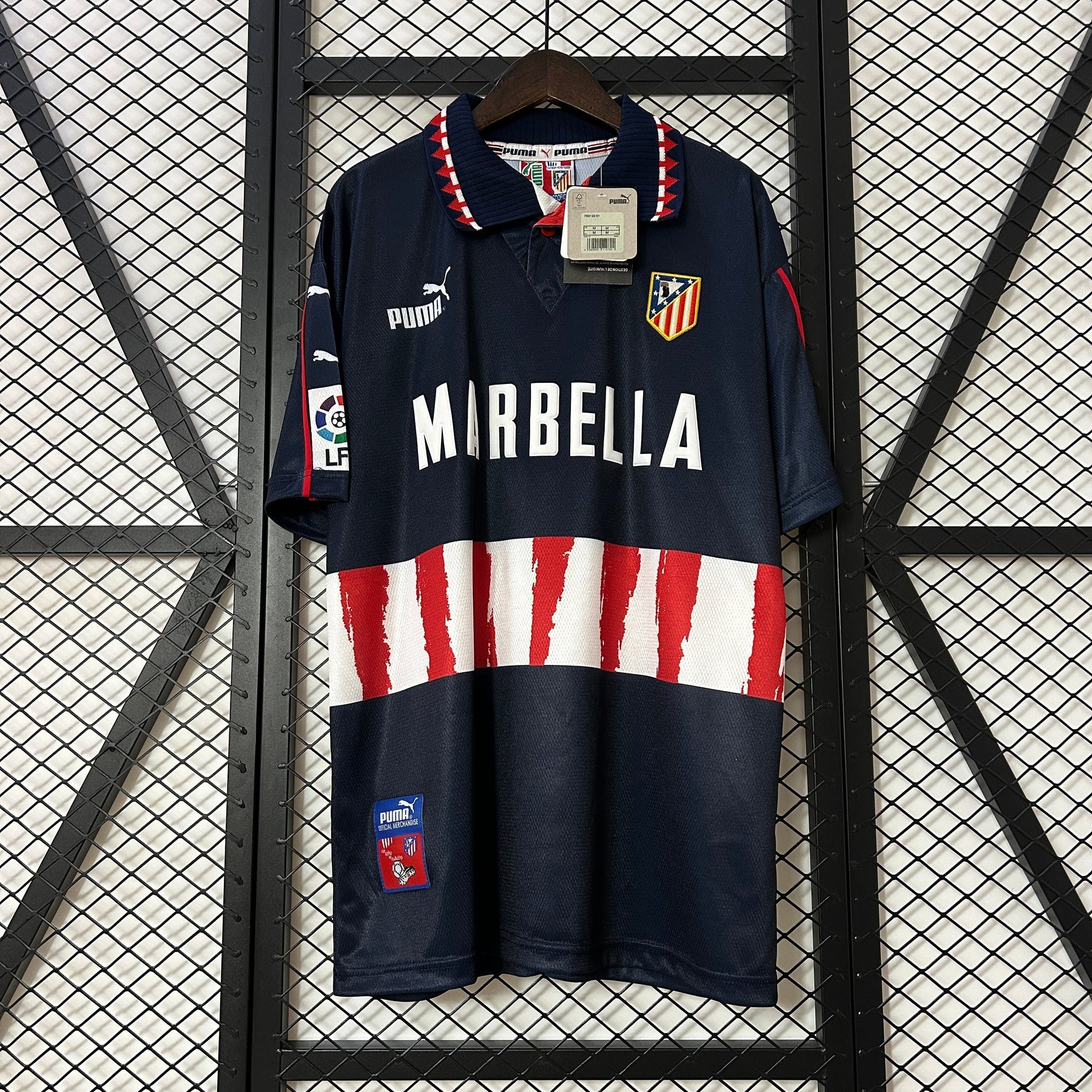 CAMISA RETRÔ ATLÉTICO DE MADRID AWAY 97/98