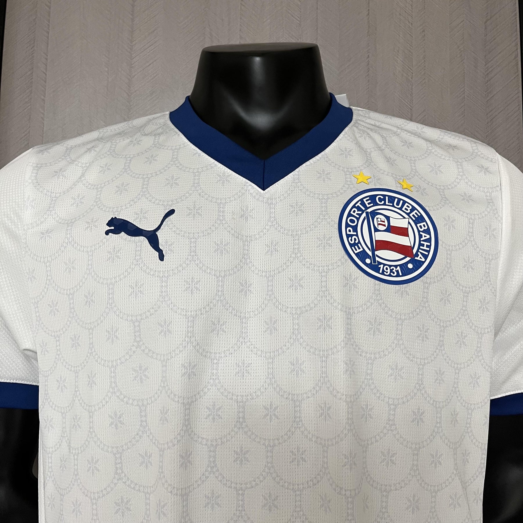 Camisa Bahia Titular 2025/26 - Versão Jogador Branca