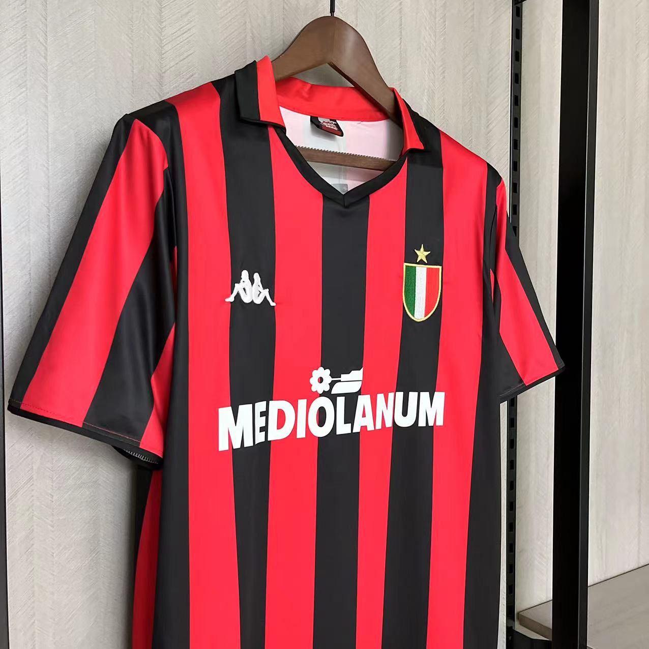CAMISA MILAN RETRÔ HOME 88/89