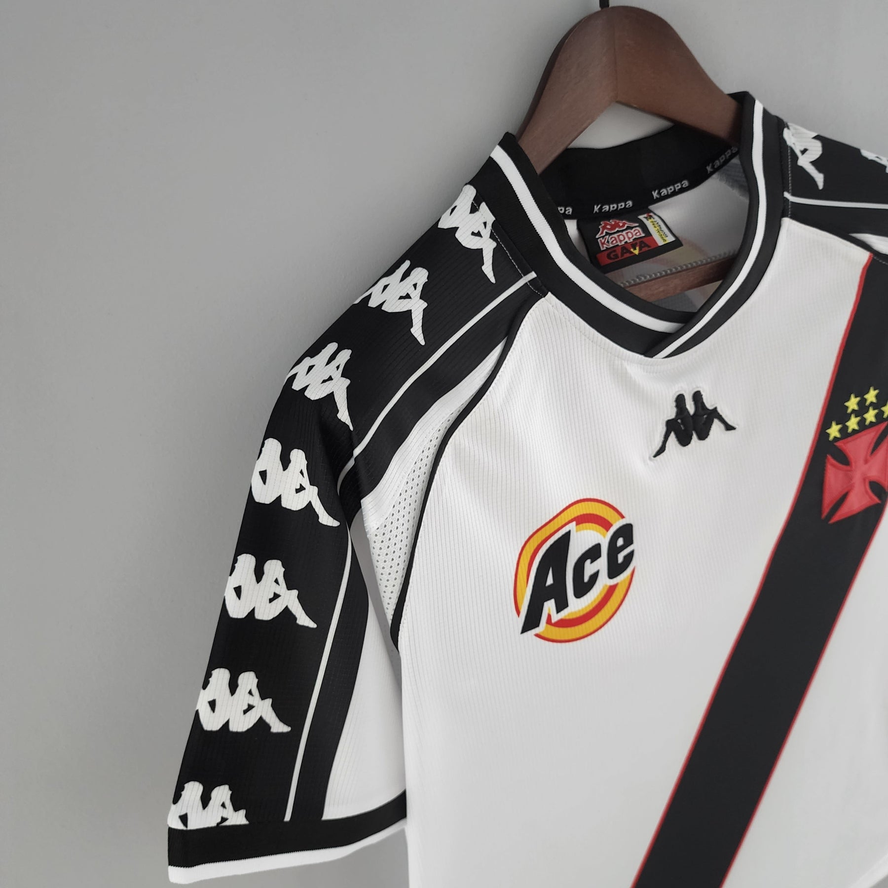 CAMISA RETRÔ VASCO DA GAMA WHITE 2000
