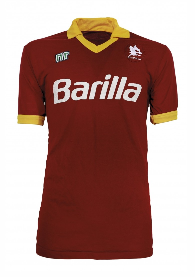 CAMISA RETRÔ ROMA HOME 89/90