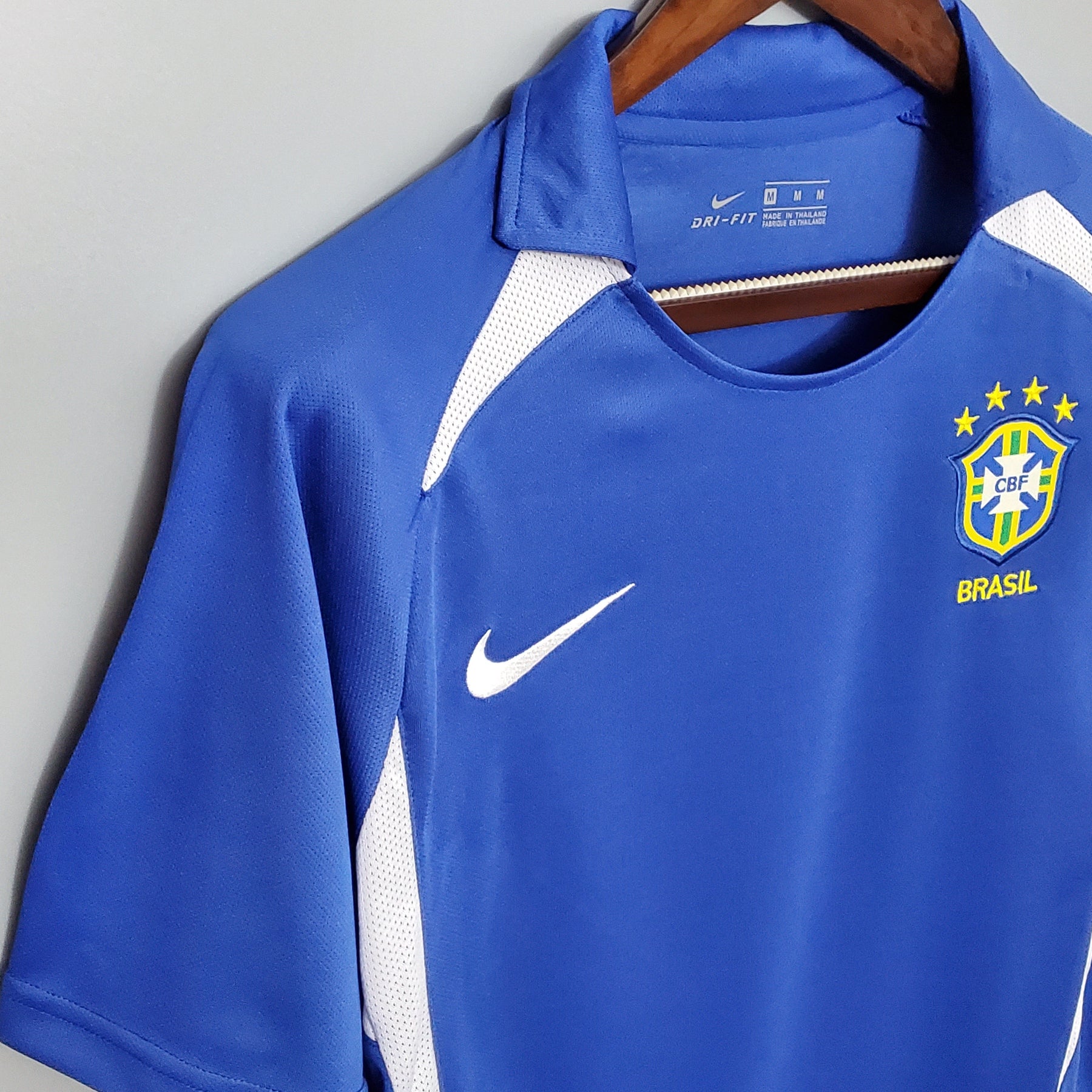 CAMISA RETRÔ BRASIL AWAY 2002
