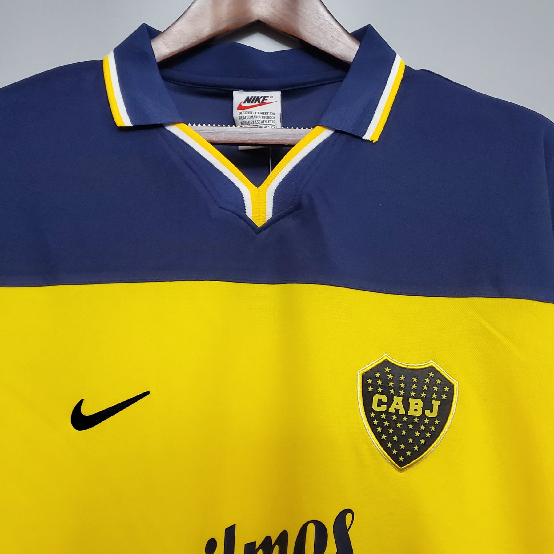 CAMISA BOCA JUNIORS RETRÔ HOME 98/99