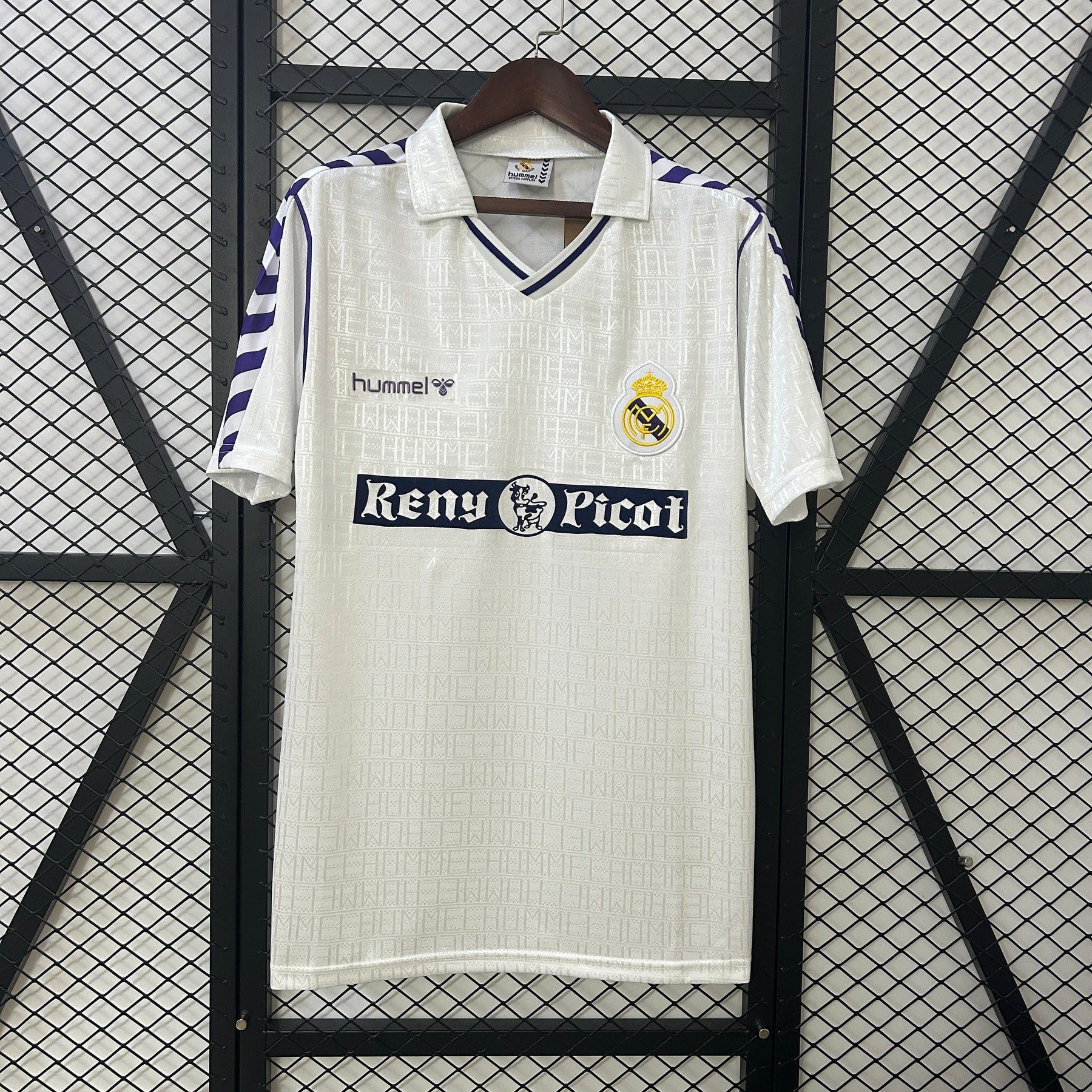 CAMISA RETRÔ REAL MADRID HOME 89/90