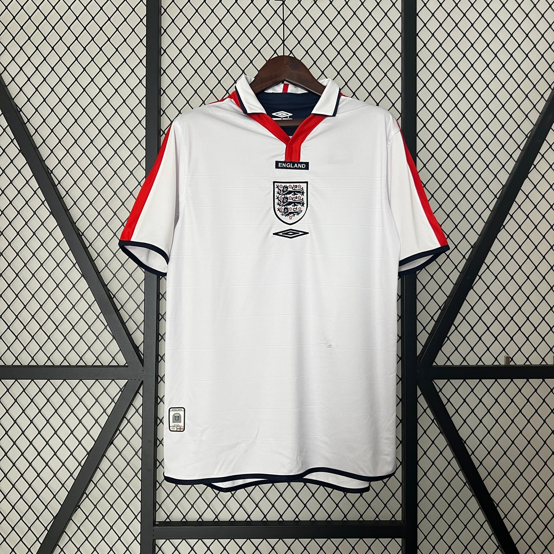 CAMISA RETRÔ INGLATERRA HOME 2004