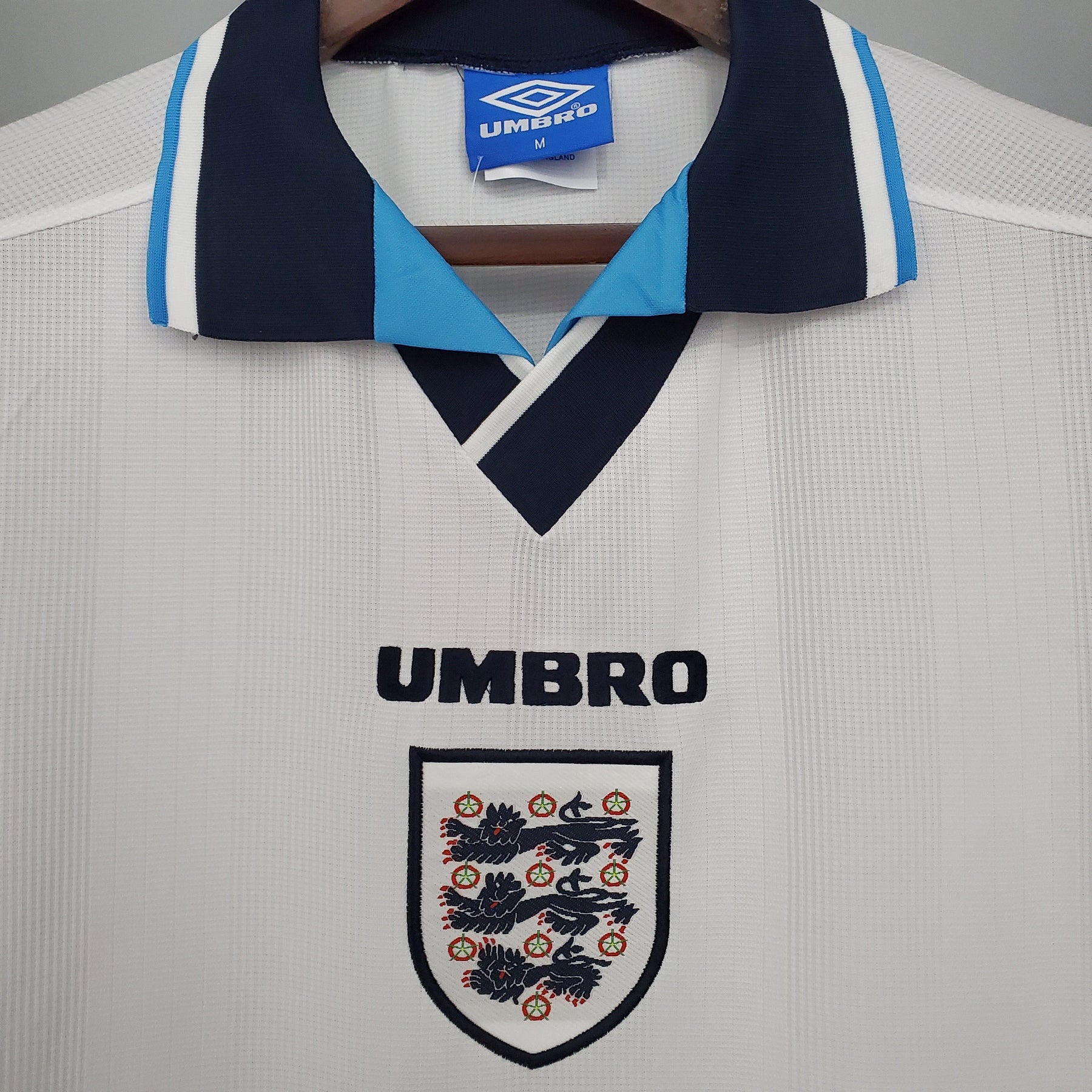 CAMISA RETRÔ INGLATERRA HOME 1996