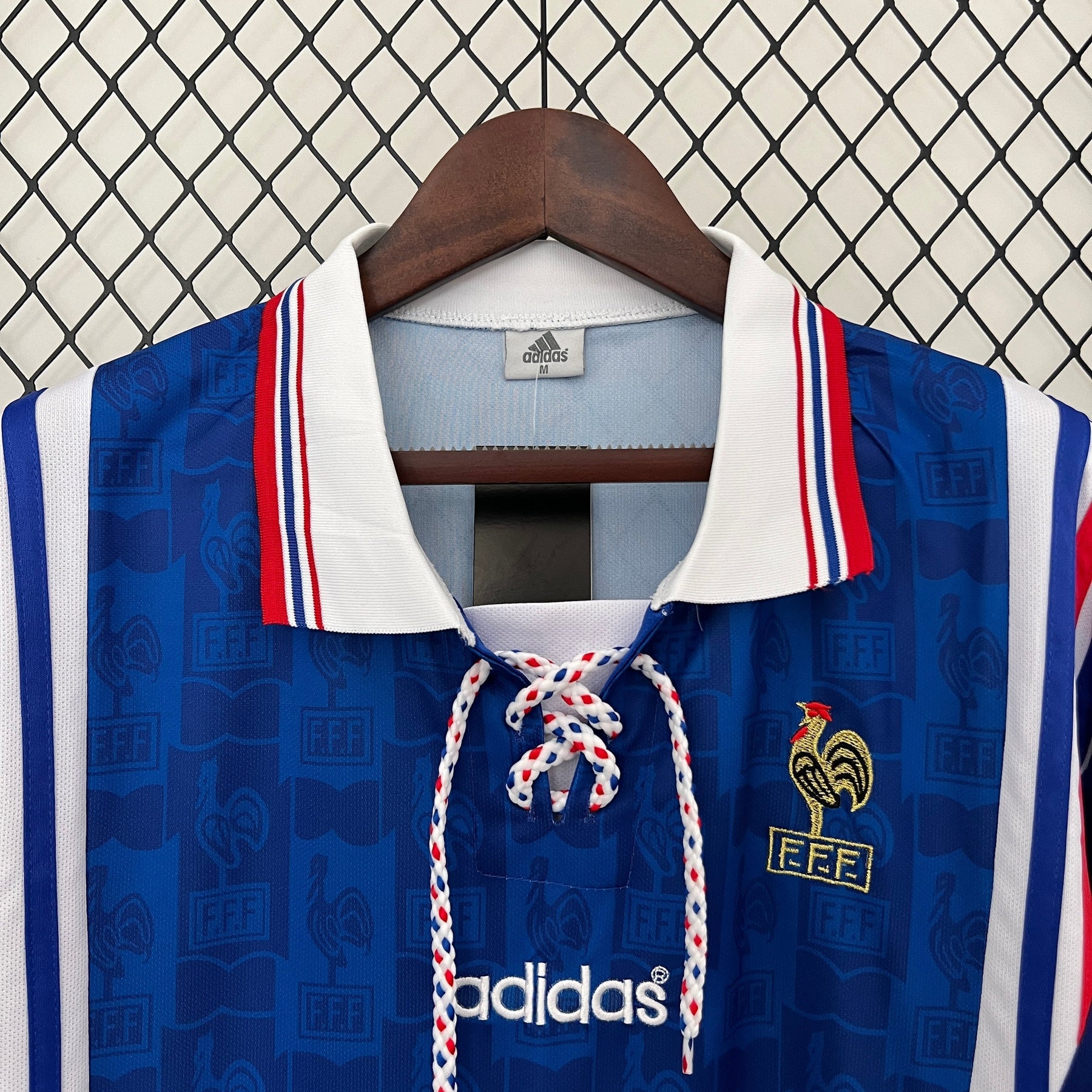 CAMISA RETRÔ FRANÇA HOME 1996