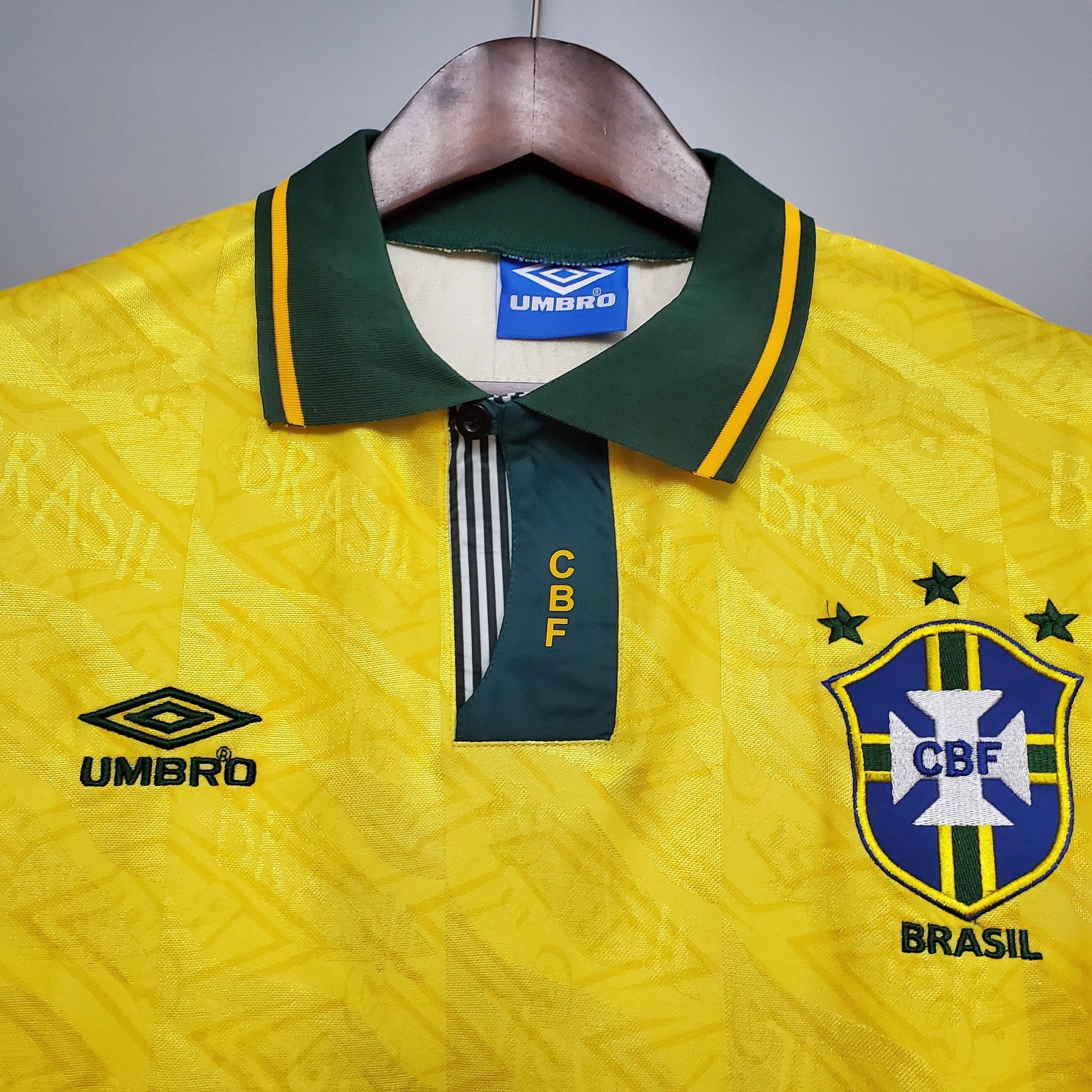 CAMISA RETRÔ BRASIL HOME 92/93