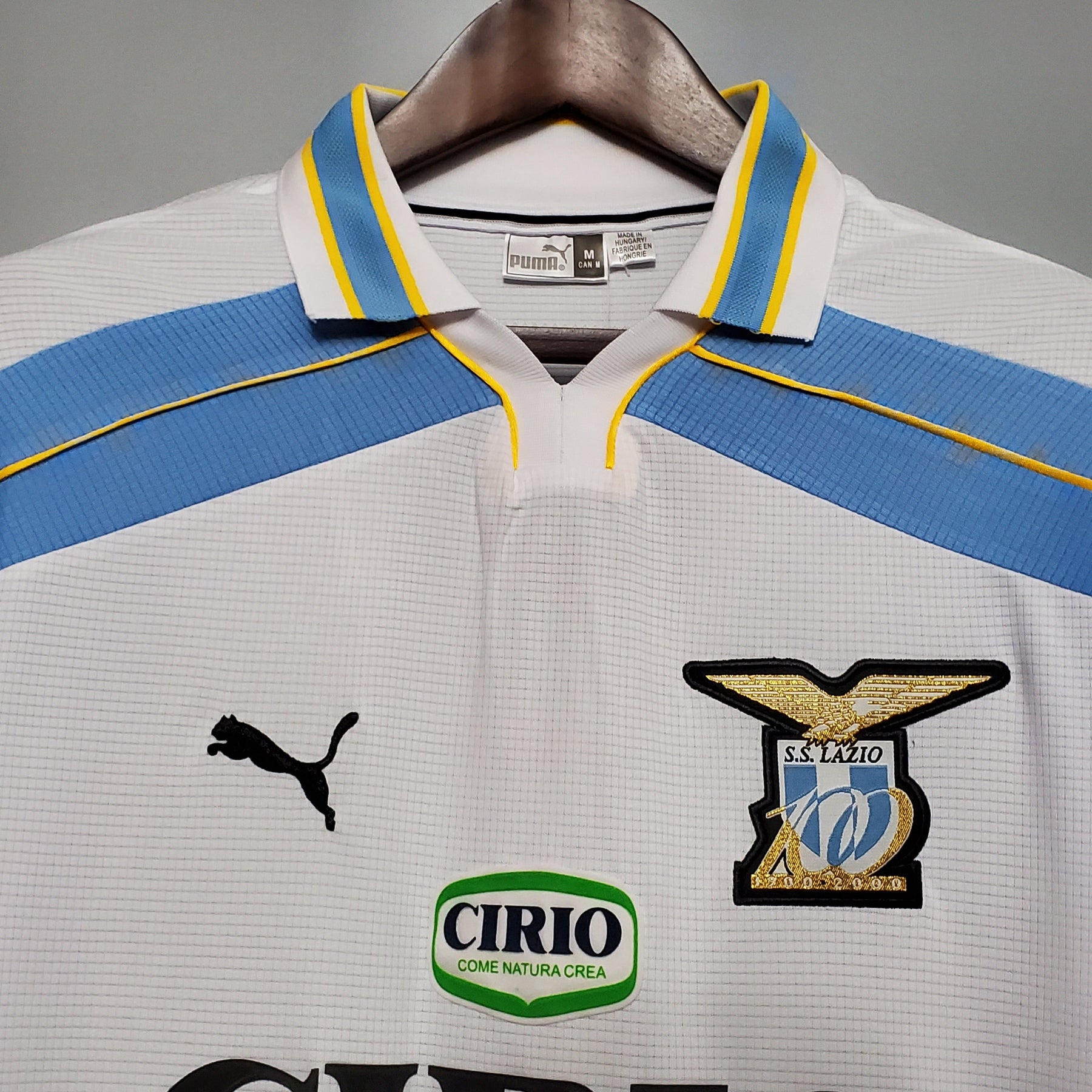CAMISA LAZIO RETRÔ AWAY 00/01