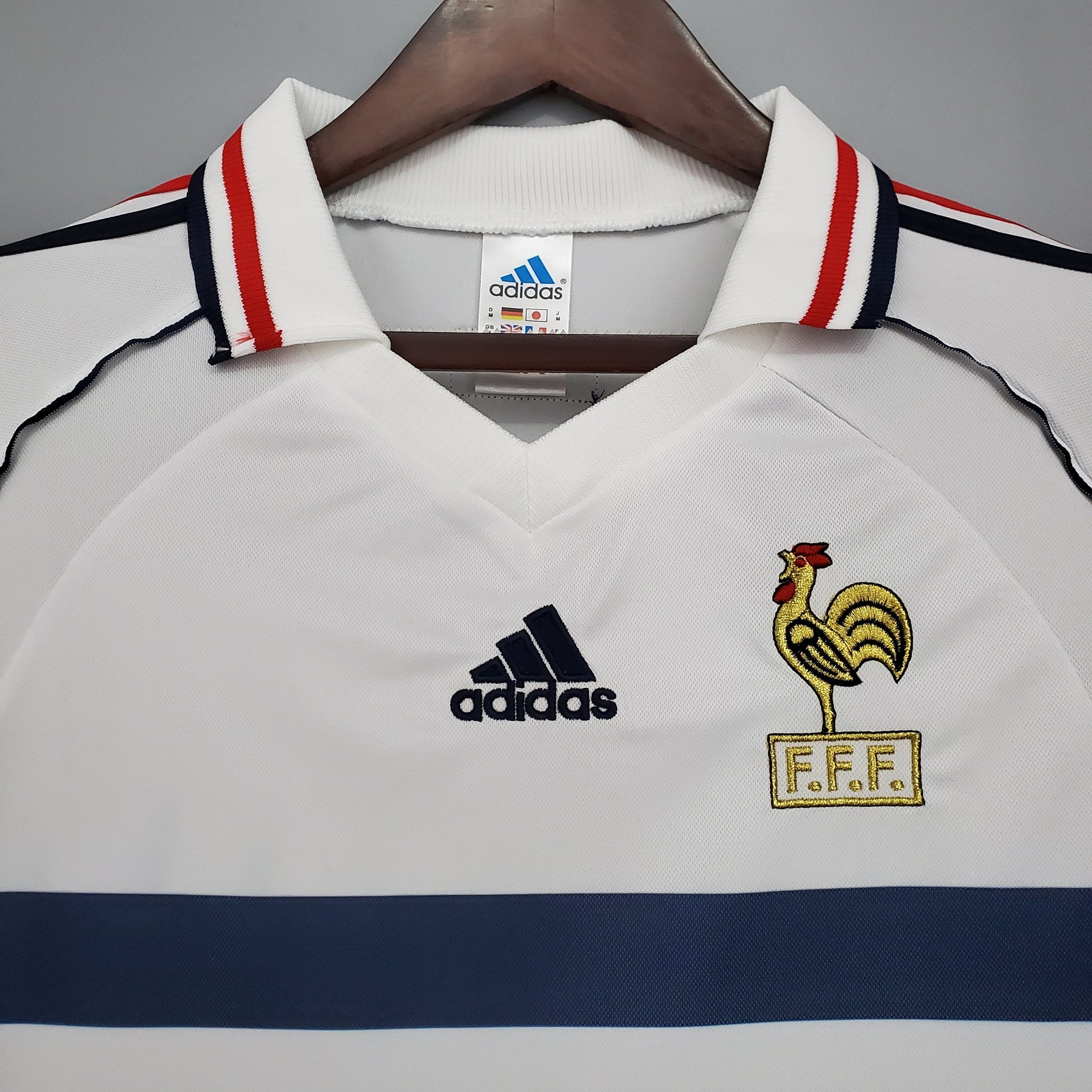 CAMISA RETRÔ FRANÇA AWAY 1998