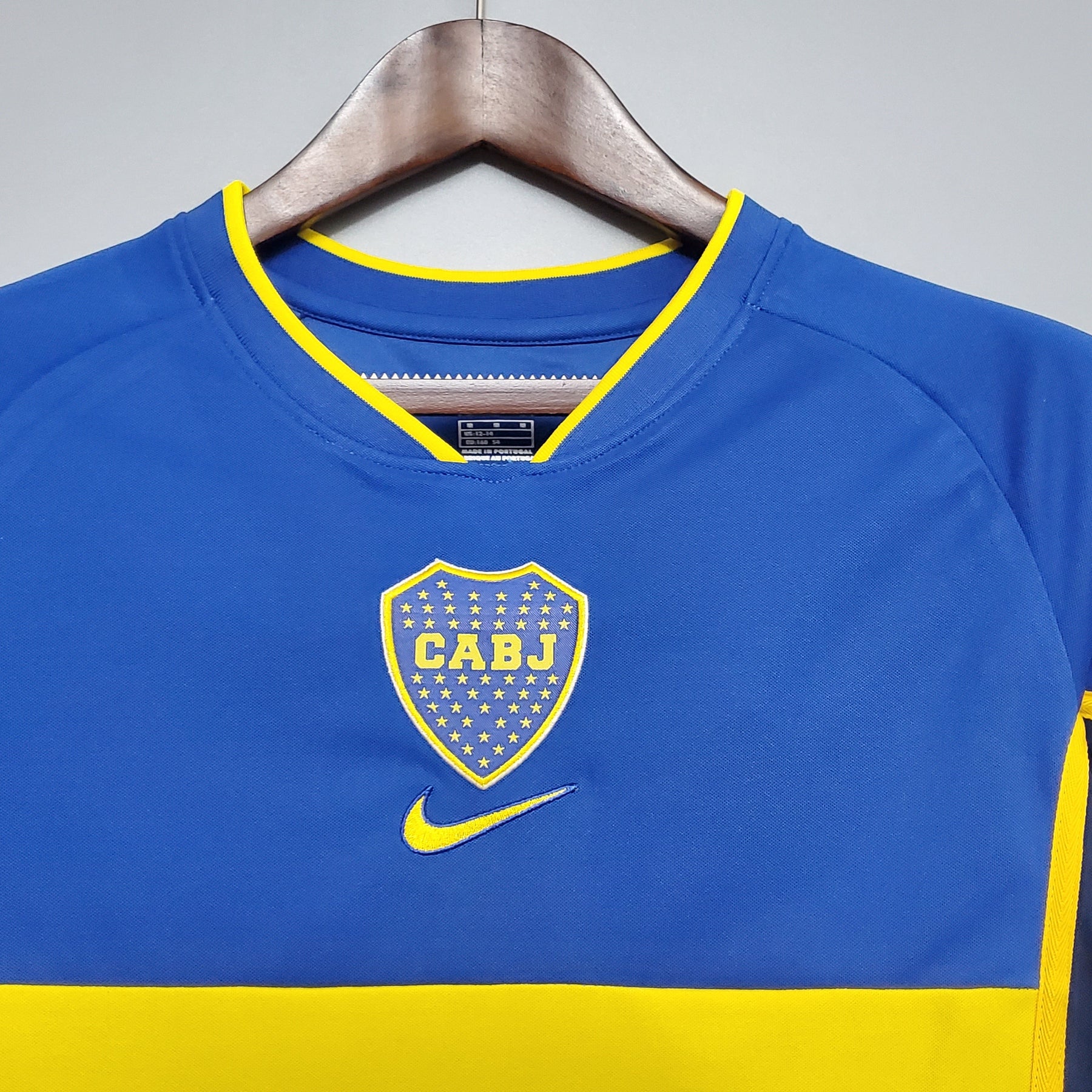 CAMISA BOCA JUNIORS RETRÔ HOME 01/02