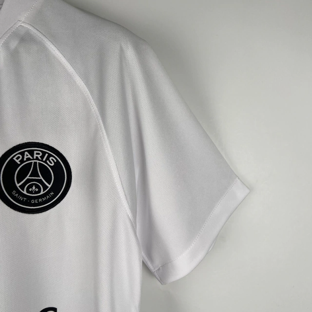 CAMISA RETRÔ PSG THIRD BRANCA 2018/19 MASCULINA + CHAVEIRO ESPECIAL DE BRINDE