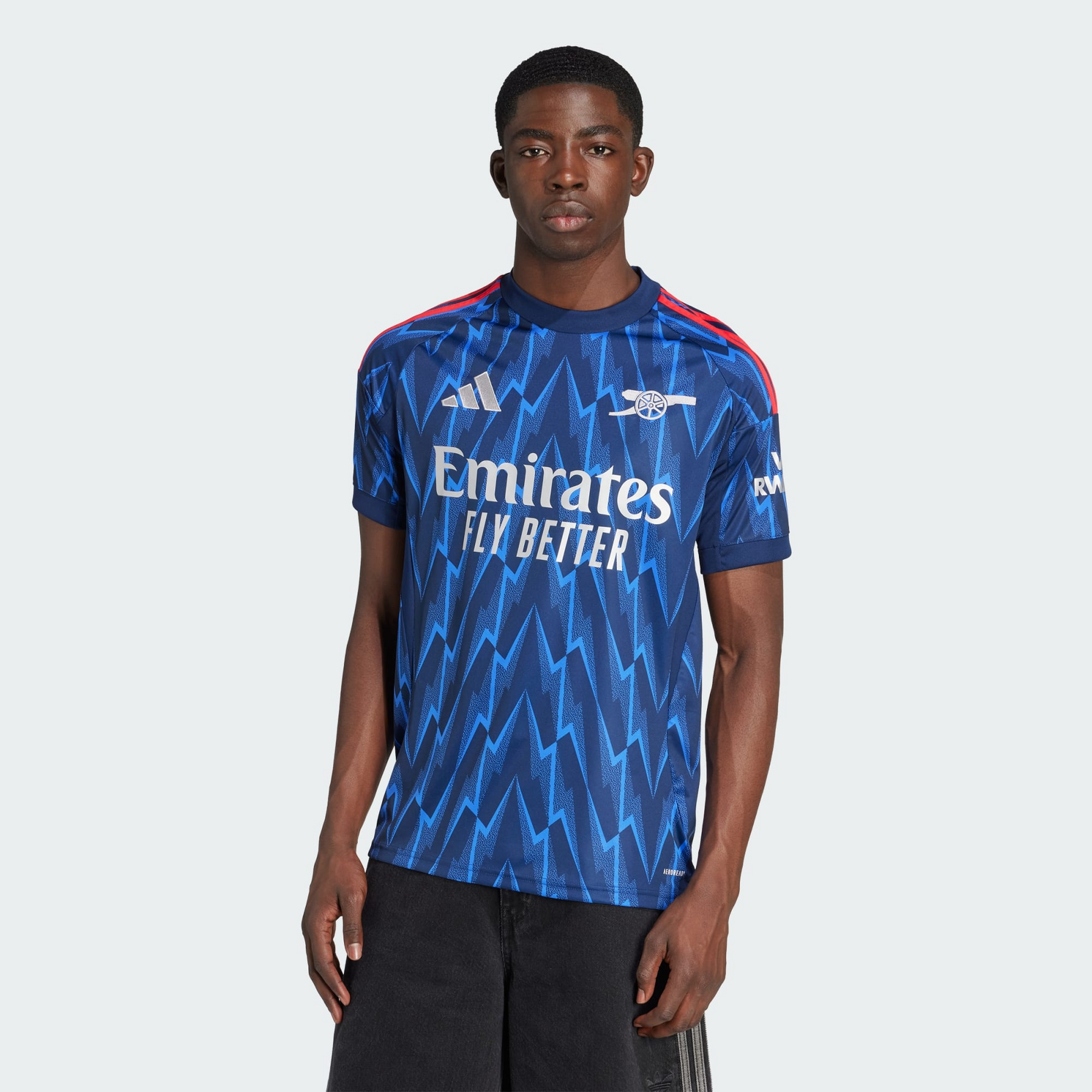 CAMISA ARSENAL II RESERVA 2025 TORCEDOR AZUL MASCULINA