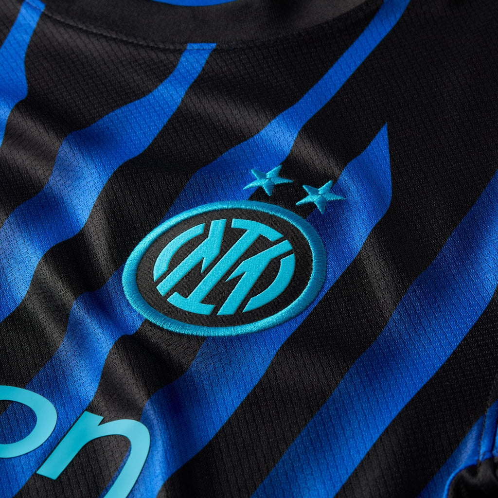 CAMISA TITULAR I INTER DE MILÃO MUNDIAL DE CLUBES 2025 TORCEDOR MASCULINA PRETA