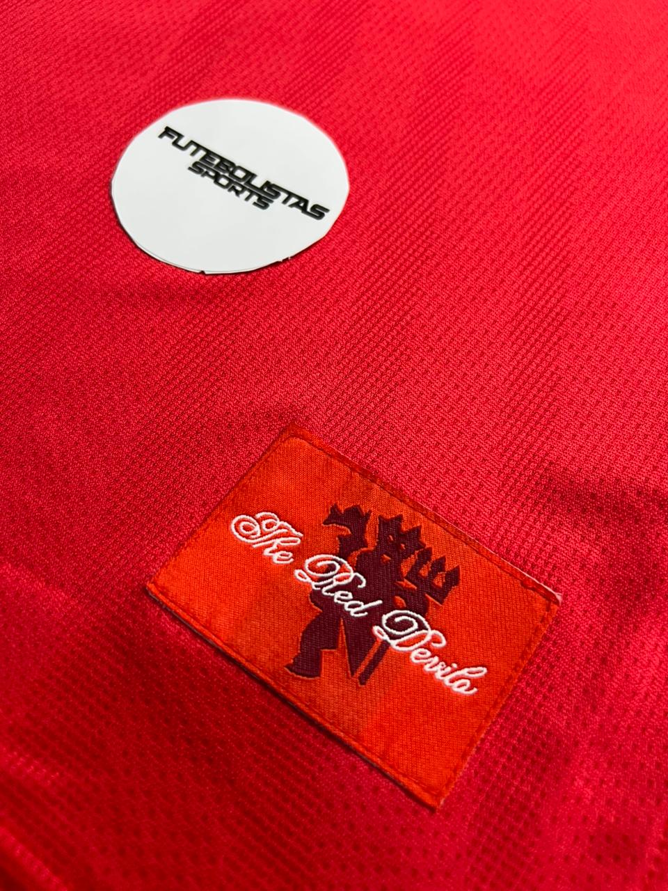 Camisa Retrô Manchester United 2007/08 Edição Champions League