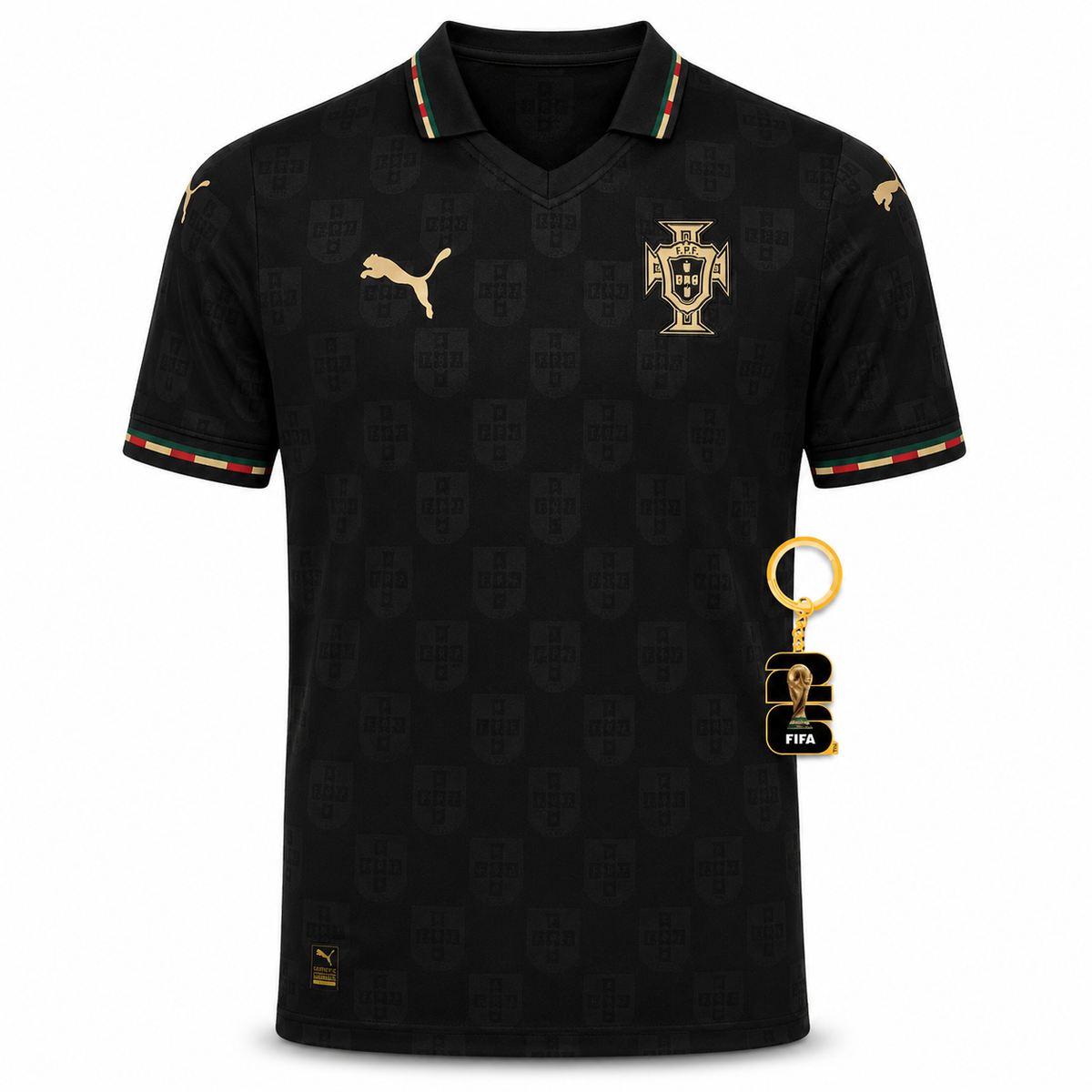 (PRÉ-VENDA) LANÇAMENTO Camisa Portugal 2026 Edição Pantera Negra