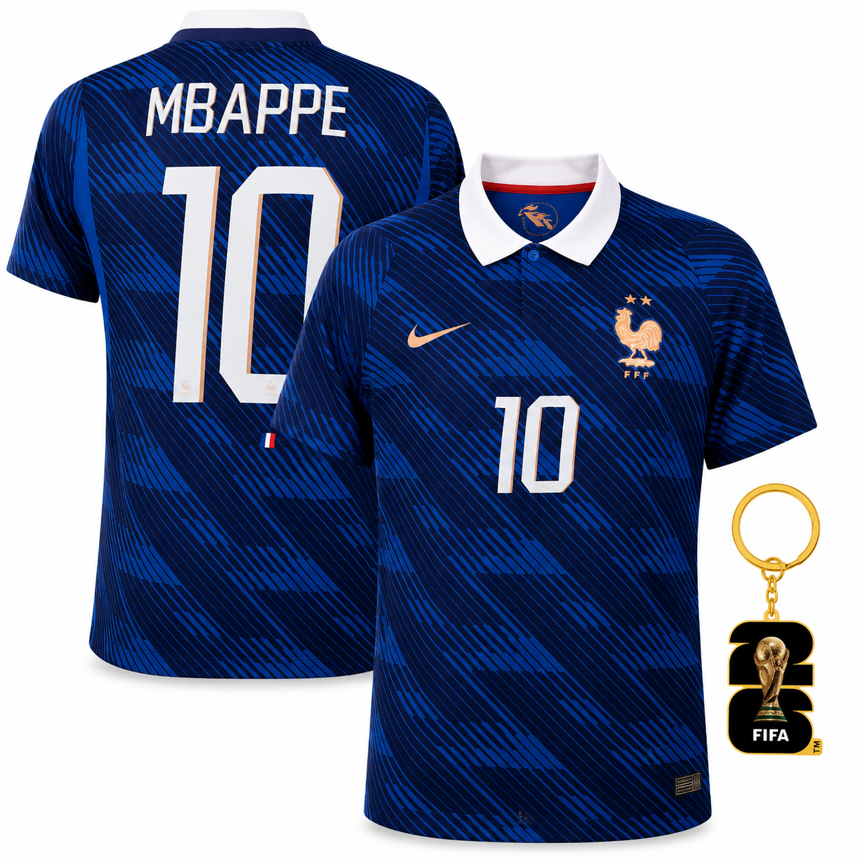 Camisa França Nike 2026 Home- Mbappe 10 - Versão Torcedor