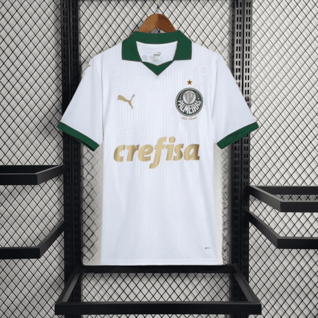 Camisa branca puma lançamento Palmeiras 24/25 - Versão torcedor - JM sports