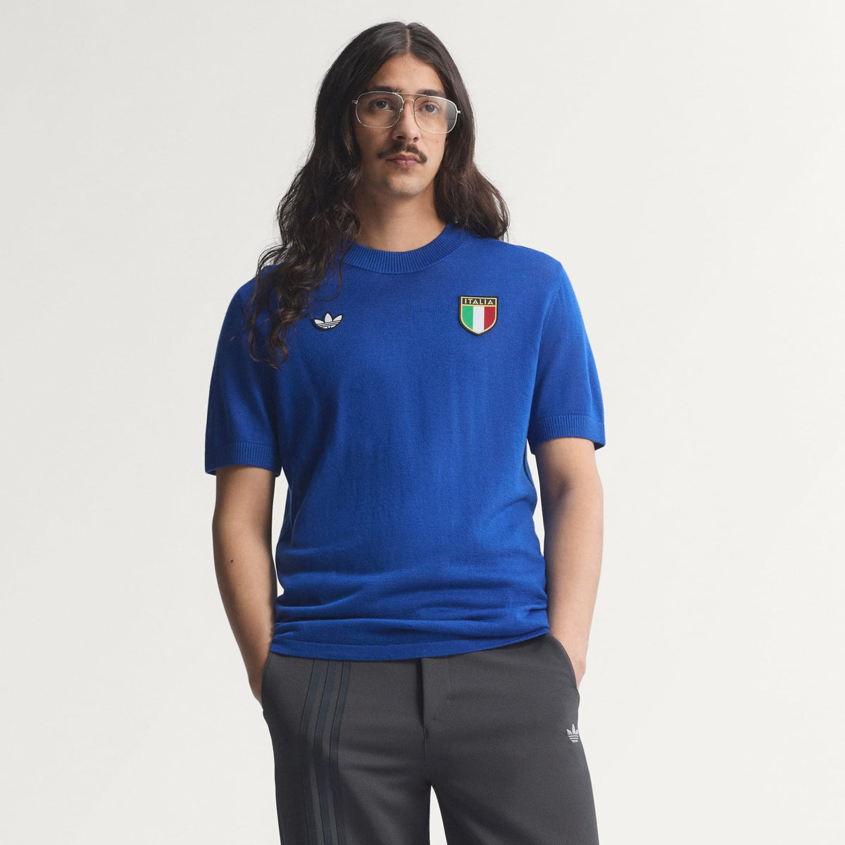 Camisa Itália 70 Comemorativa Adidas Masculina