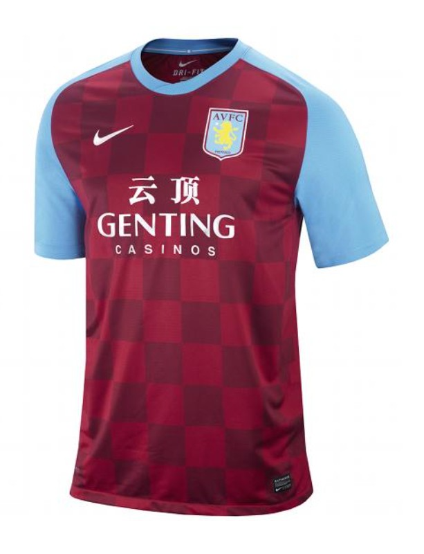 CAMISA RETRÔ ASTON VILLA HOME 11/12