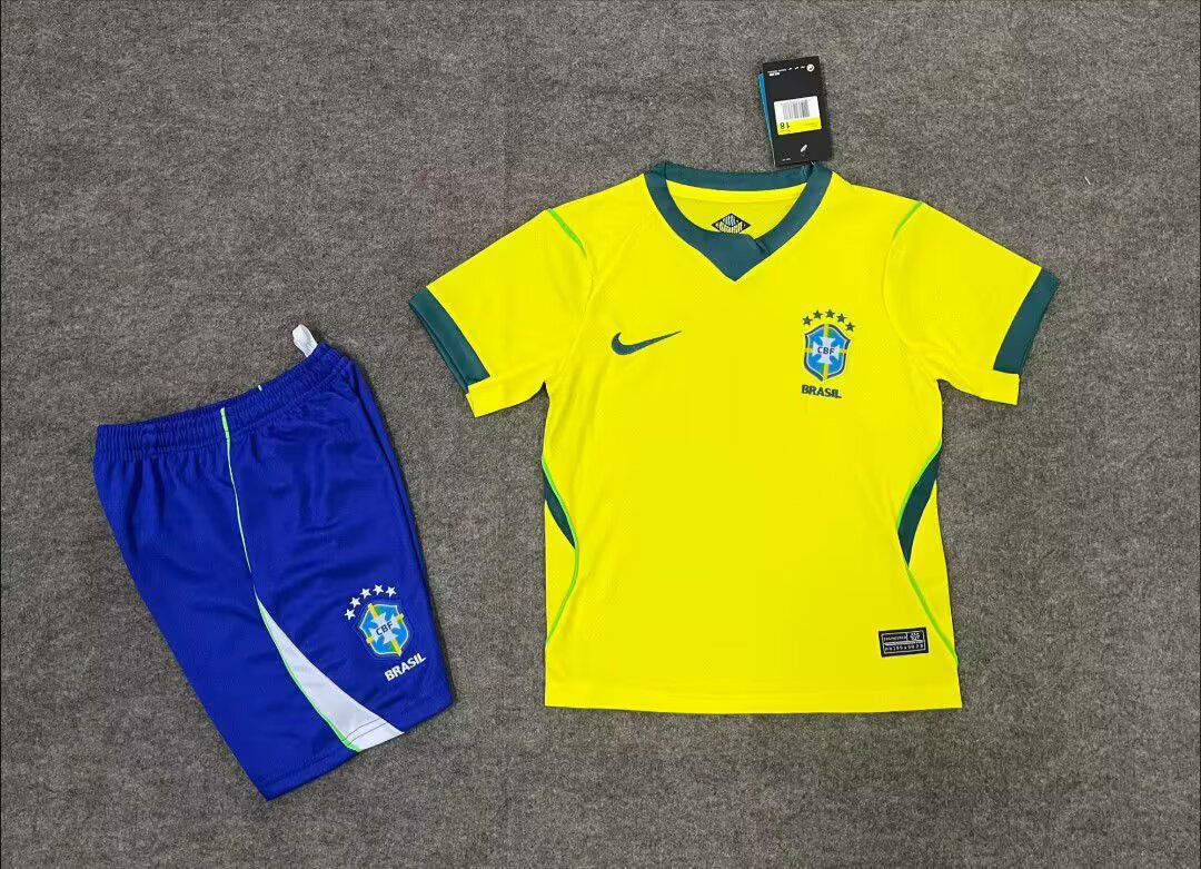 Kit Infantil Brasil Copa do Mundo 2026