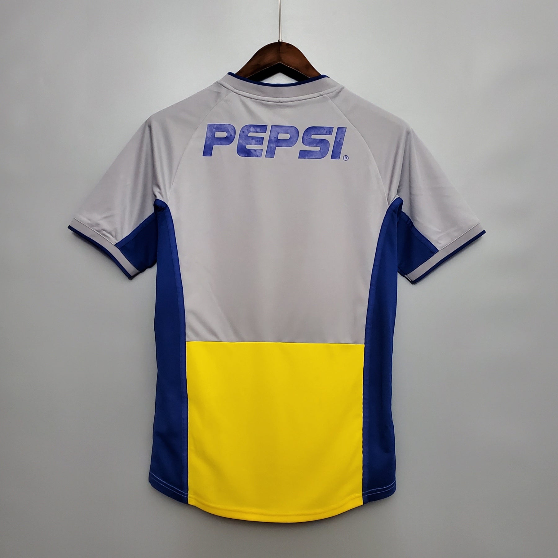 CAMISA BOCA JUNIORS RETRÔ AWAY 01/02
