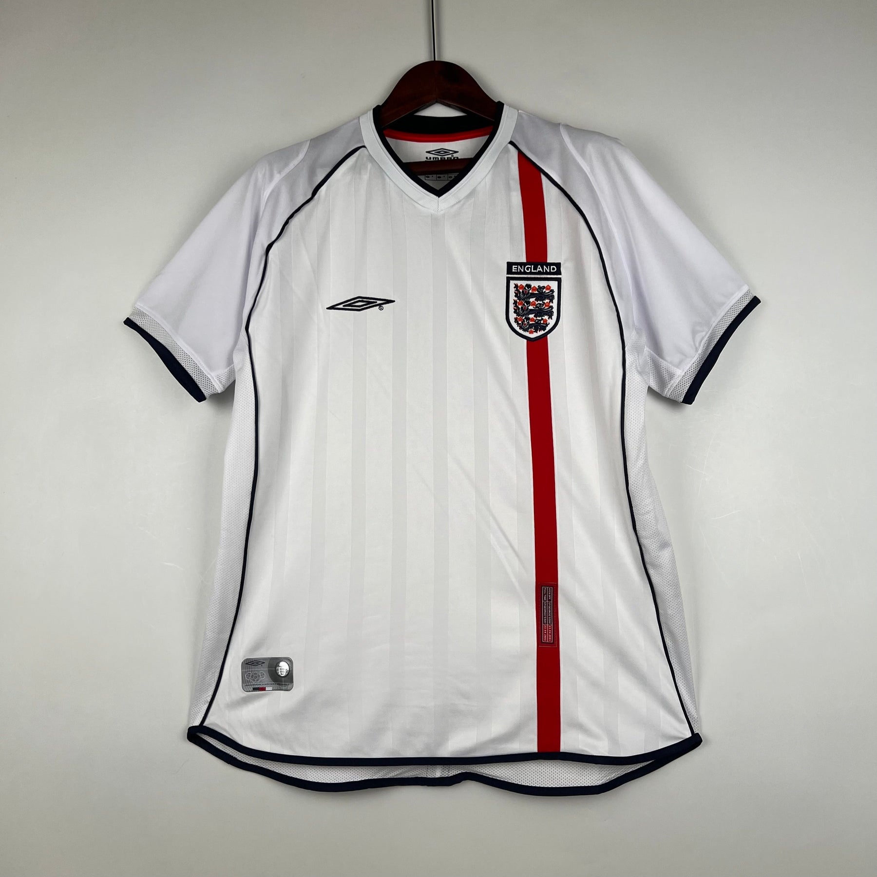 CAMISA RETRÔ INGLATERRA HOME 2002