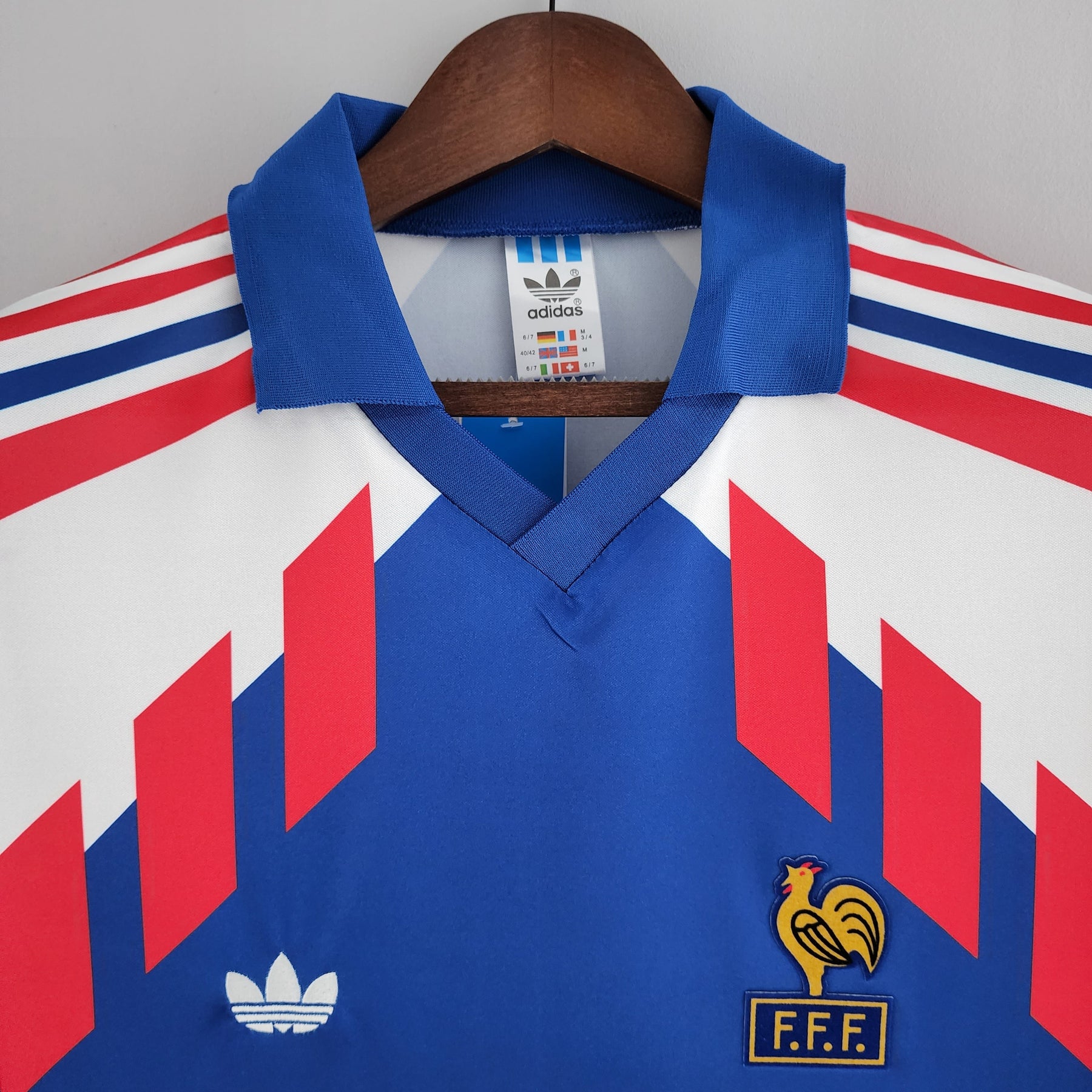 CAMISA RETRÔ FRANÇA HOME 88/89