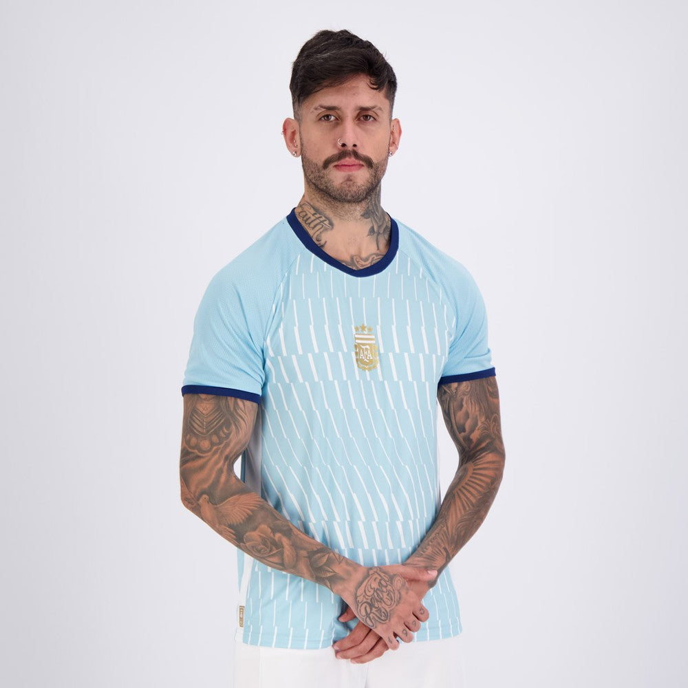 Camisa Argentina Lines Azul 10 Messi