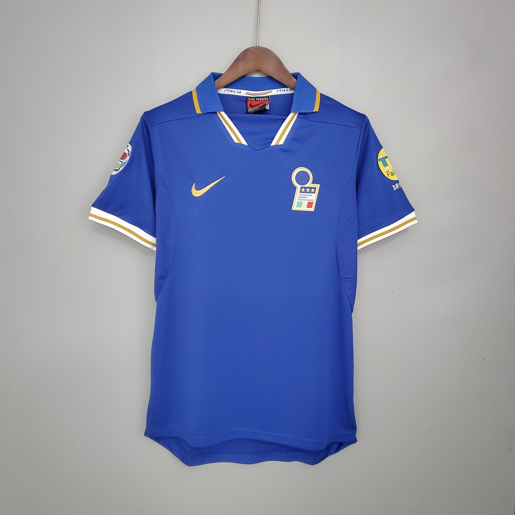 CAMISA RETRÔ ITÁLIA HOME 1996