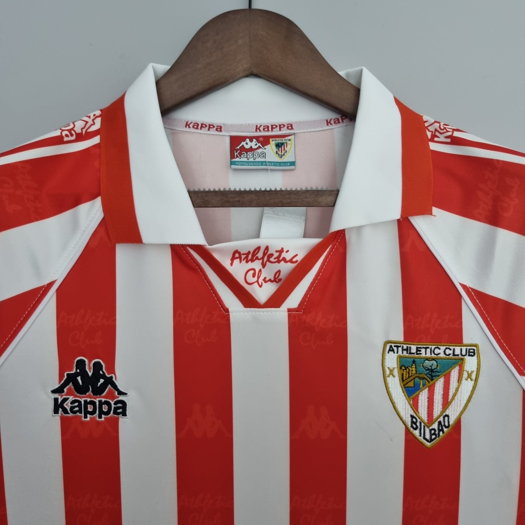 CAMISA ATHLETIC BILBAO RETRÔ HOME 95/97