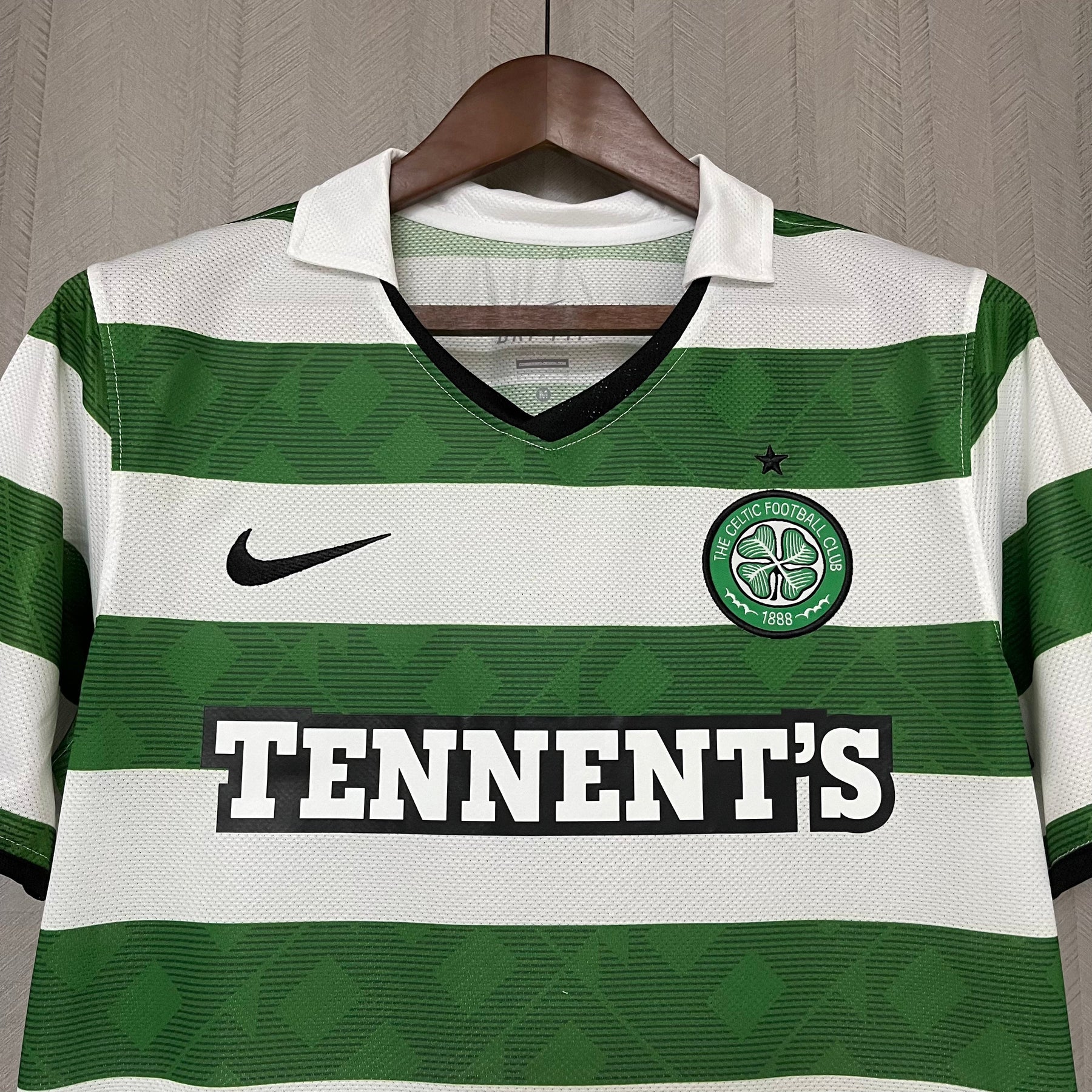CAMISA RETRÔ CELTIC HOME 10/11