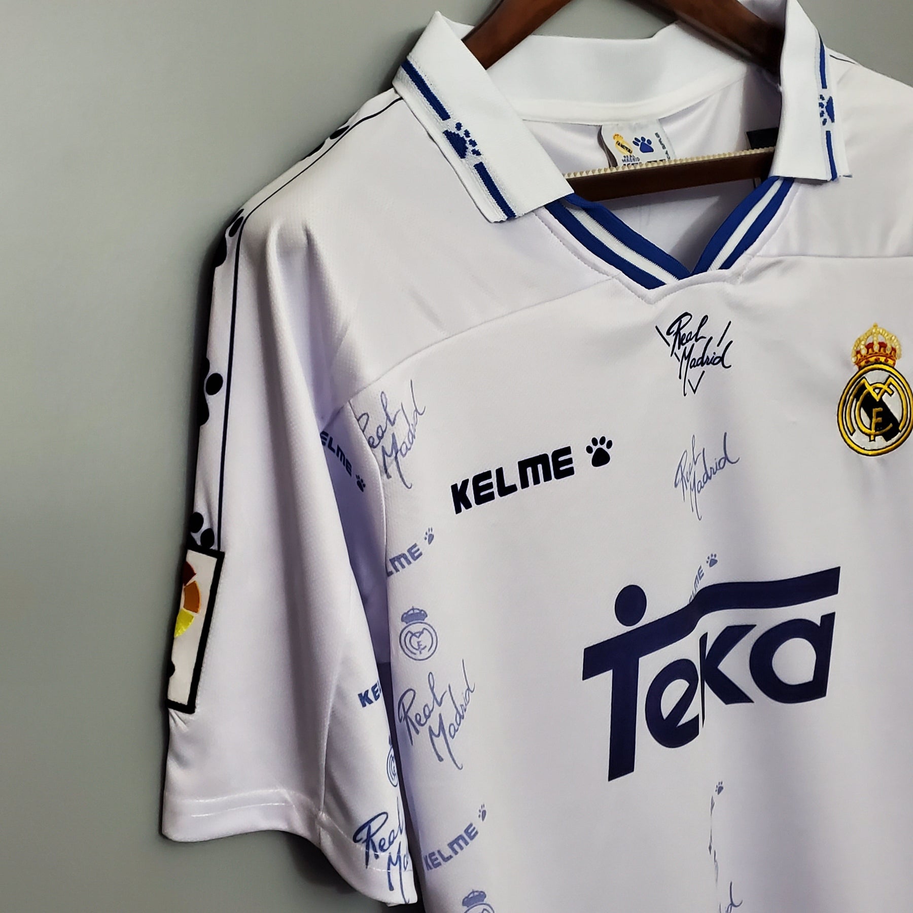 CAMISA RETRÔ REAL MADRID HOME 94/96