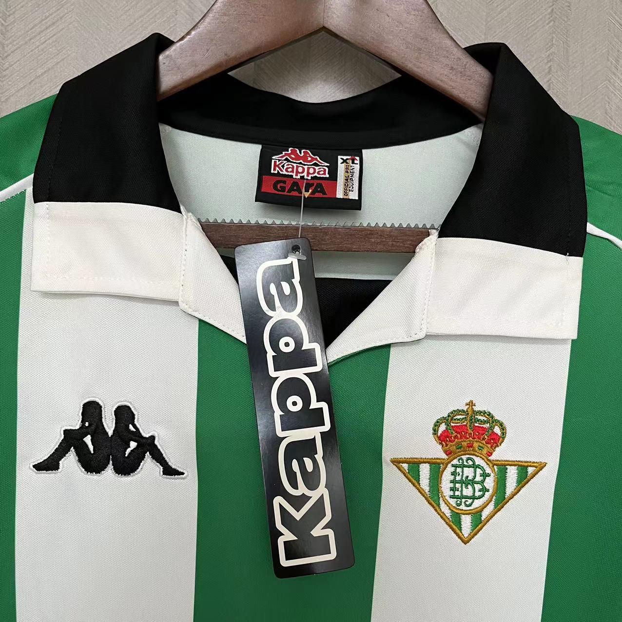 CAMISA RETRÔ REAL BÉTIS HOME 98/99