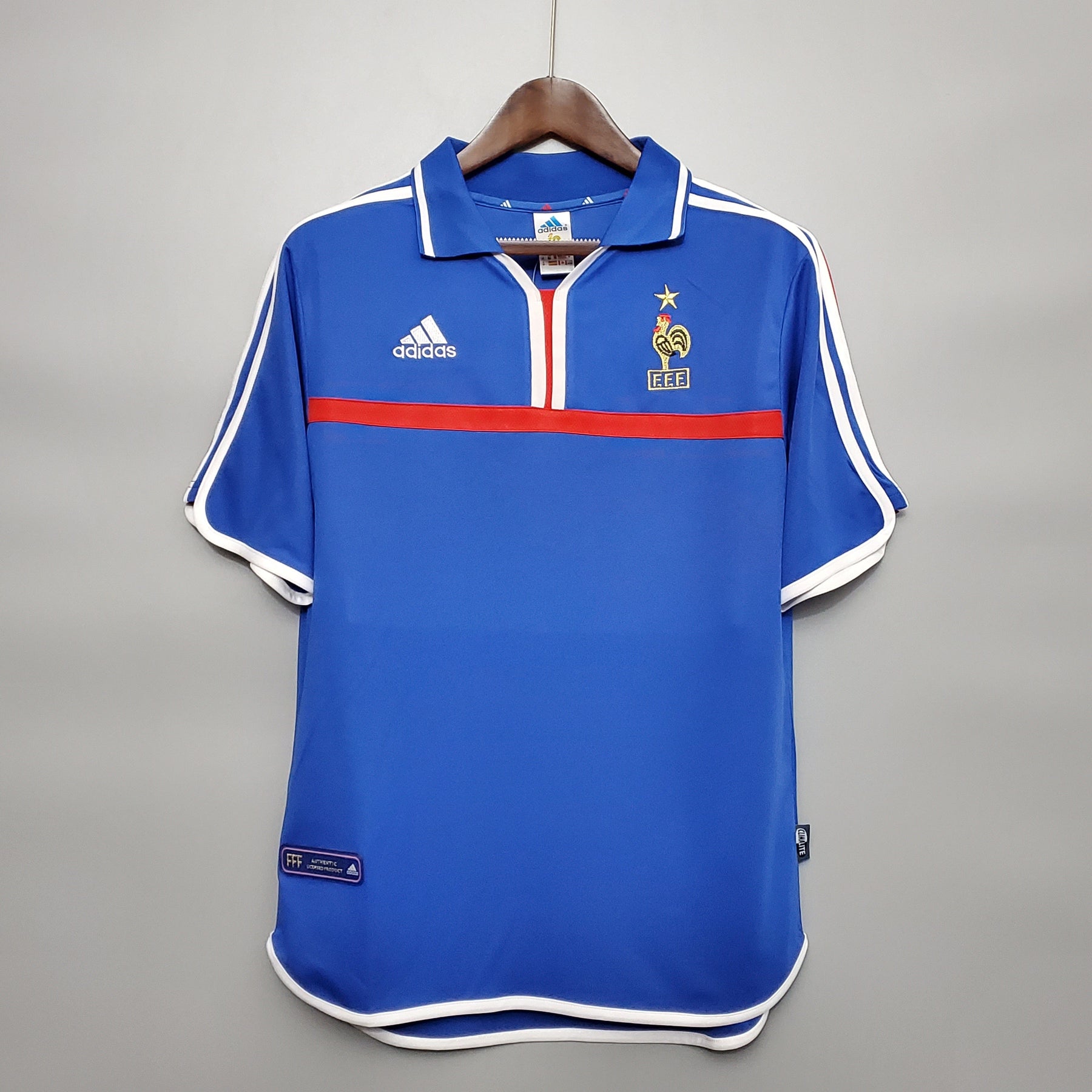 CAMISA RETRÔ FRANÇA HOME 2000
